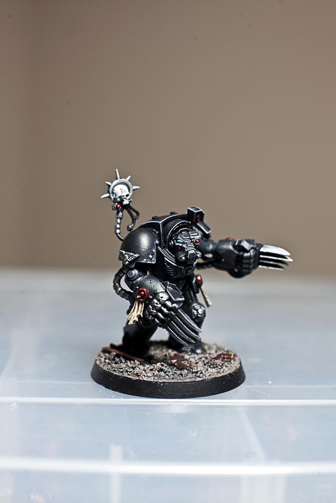 Captain, Iron Hands, Space Marines, Terminator Armor Iron Hands TDA